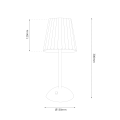 Lampka nocna TACOMA zmienna barwa 1,6W ML1291 Milagro