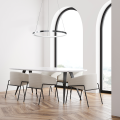 Lampa wisząca HOOP chromowany ring LED 27W regulacja wysokości ML1549 Milagro
