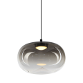 Lampa wisząca VASO dymiony szklany klosz LED 4W barwa ciepła ML1397 Milagro