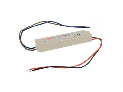Zasilacz impulsowy; LED; 18W; 24V; 0.75A; 180-264VAC; 254-370VDC PS-LPH-18-24 Mean Well