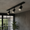 Zestaw Oprawa Pipe Ring Track Czarny 3xGU10 1m ML2083 Milagro
