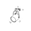 Oprawa Quber Track Biały 1xE27 ML2273 Milagro