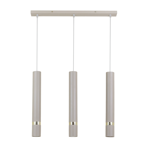 Lampa wiszaca JOKER z trzema tubami zwisami nad blat stołu, 3xGU10 MLP2332 Milagro