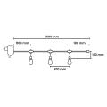 Girlanda zewnętrzna Summer Time S14 Filament 2200K 36V 10xE27 IP44 EKG2291 Milagro