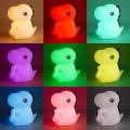 Lampka nocna dinozaur DINO do pokoju dziecka RGB ML2265 Milagro