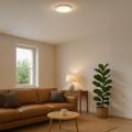Plafon sufitowy MAYA chromowany 15W LED IP44 Ø330 do salonu ML1658 Milagro