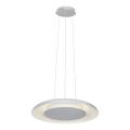 Lampa wisząca PIATTINO biała nad wyspę kuchenną LED 30W 3000K-4000k-6000K  ML1813 Milagro