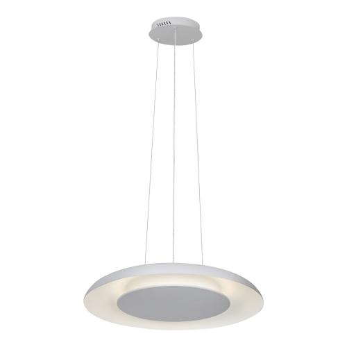 Lampa wisząca PIATTINO biała nad wyspę kuchenną LED 30W 3000K-4000k-6000K  ML1813 Milagro