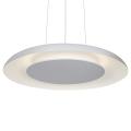 Lampa wisząca PIATTINO biała nad wyspę kuchenną LED 30W 3000K-4000k-6000K  ML1813 Milagro