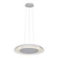 Lampa wisząca PIATTINO biała nad wyspę kuchenną LED 30W 3000K-4000k-6000K  ML1813 Milagro