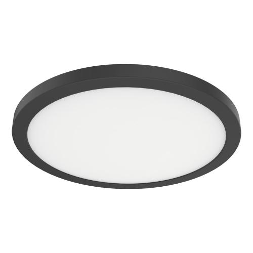 Plafon EVORA czarny okrągły LED 24W 1680lm Ø300 przełącznik barwy do przedpokoju ML1791 Milagro