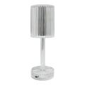 Dekoracyjna lampka nocna z kloszem SIMPLE Clear, akumulatorowa z ładowaniem USB-C ML2289 Milagro