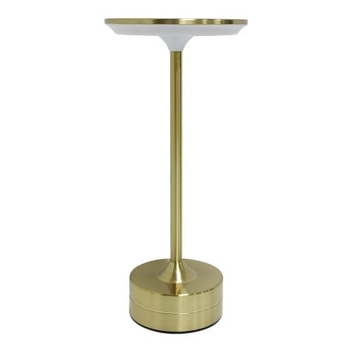 Lampka na stolik w restauracji sypialni TAVOLO złota akumulatorowa LED 2.5W ML2268 Milagro