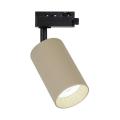 Reflektorek PIPE RING beżowy system szynowy 1-fazowy, gwint GU10 ML2334 Milagro