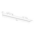 Reflektorek magnetyczny Magnetic track 5 LED 20W 4000K czarny ML2150 Milagro