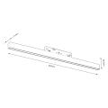 Reflektorek magnetyczny Magnetic track 10 LED 20W 3000-6000K czarny ML2175 Milagro