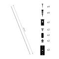Zawiesie do szyny magnetic track 10 ML2189 Milagro