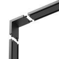 Slim Magnetic Track Narożnik Czarny dół L ML2213 Milagro