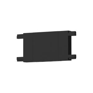 Slim Magnetic Track Czarny Łącznik Szyn Prosty ML2215 Milagro