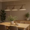 Lampa wisząca CAPITAL TAUPE 3xGX53 MLP2473 Milagro
