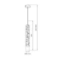 Lampa wisząca LAGOS 8W LED ML2245 Milagro