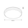 Plafon LIRIA 2xE27 ML2051 Milagro