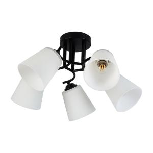 Lampa sufitowa Pafos Black 5xE27 ML2258 Milagro
