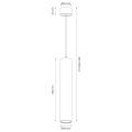 Lampa wisząca GENESIS BLACK GOLD 1xGU10 ML2439 Milagro