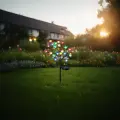 Lampka Solarna Tree 84cm RGB+3000K IP44 EKO2497 Eko-Light