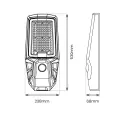 Lampa Solarna Kobra II 400W 2400lm 4000K IP65 EKO2512 Eko-Light
