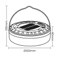 Lampka Solarna Mira 200lm 3000K IP44 EKO2511 Eko-Light