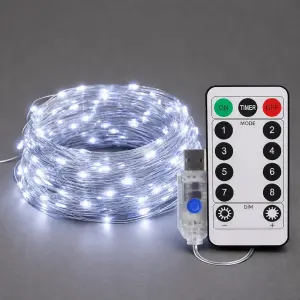 Kurtyna Okienna Girlanda Mery 300 LED USB Zimna 9000K EKG2681 Eko-Light