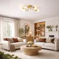 Lampa sufitowa KING GOLD 4xE27 ML2757 Milagro