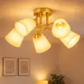 Lampa sufitowa PAFOS GOLD 5xE27 ML2766 Milagro