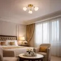 Lampa sufitowa CLARA GOLD 3xE27 ML2760 Milagro