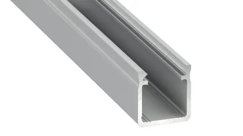 Profil aluminiowy srebrny typ Y 2m + klosz mleczny EKPR0118 Eko-Light