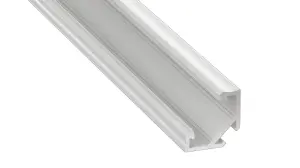 Profil aluminiowy narożny biały typ C 1m + klosz mleczny EKPR9320 Eko-Light