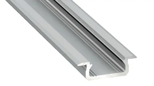 Profil aluminiowy srebrny typ Z 1m + klosz mleczny EKPR6481 Eko-Light