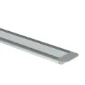 Profil aluminiowy srebrny typ Z 1m + klosz mleczny EKPR6481 Eko-Light