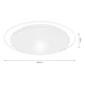 Plafon SONIC 24W LED Ø400 mm ML6409 Milagro