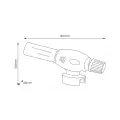 Palnik Gazowy - Czarny EK9826 Eko-Light