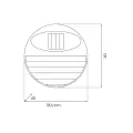 Lampa Solarna Wall 6000K IP44 EKO0606 Eko-Light