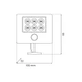 Lampa Solarna Depo 200LM 6500K IP44 EKO0616 Eko-Light