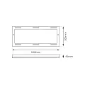 Ramka Aluminiowa 120x30 Backlit EKP0576 Eko-Light