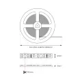 Zestaw Taśma SMD 60/m 4000K IP65 5m + Zasilacz EKZ1213 Eko-Light