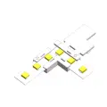 Złączka Zatrzaskowa SMD/COB Typ: T 2Pin 8mm 5A EKPZ1217 Eko-Light