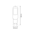 Żarówka COB LED 2W G9 3000K EKZA1670 Eko-Light