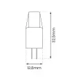 Żarówka COB 2W G4 12V 3000K Silikon EKZA1726 Eko-Light