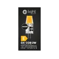 Żarówka COB 2W G4 12V 4000K Silikon EKZA1727 Eko-Light