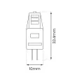 Żarówka LED 1,5W G4 12V 4000K Plastik EKZA1731 Eko-Light